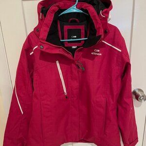 EIDER Womens Ski/Snowboard Jacket, Size 12, Insulated